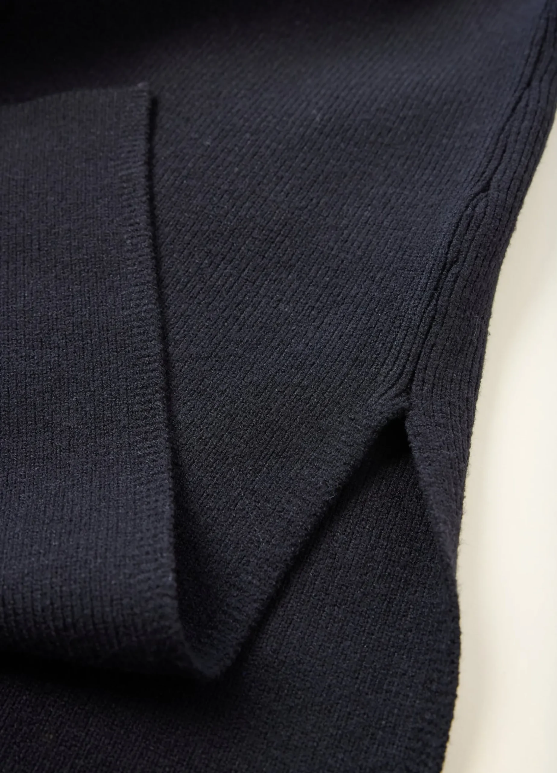 The Mix + Mingle Black Maternity Sweater Midi Skirt