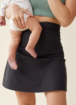The New Mama Black Postpartum Support Skort