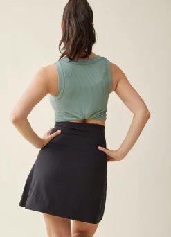 The New Mama Black Postpartum Support Skort