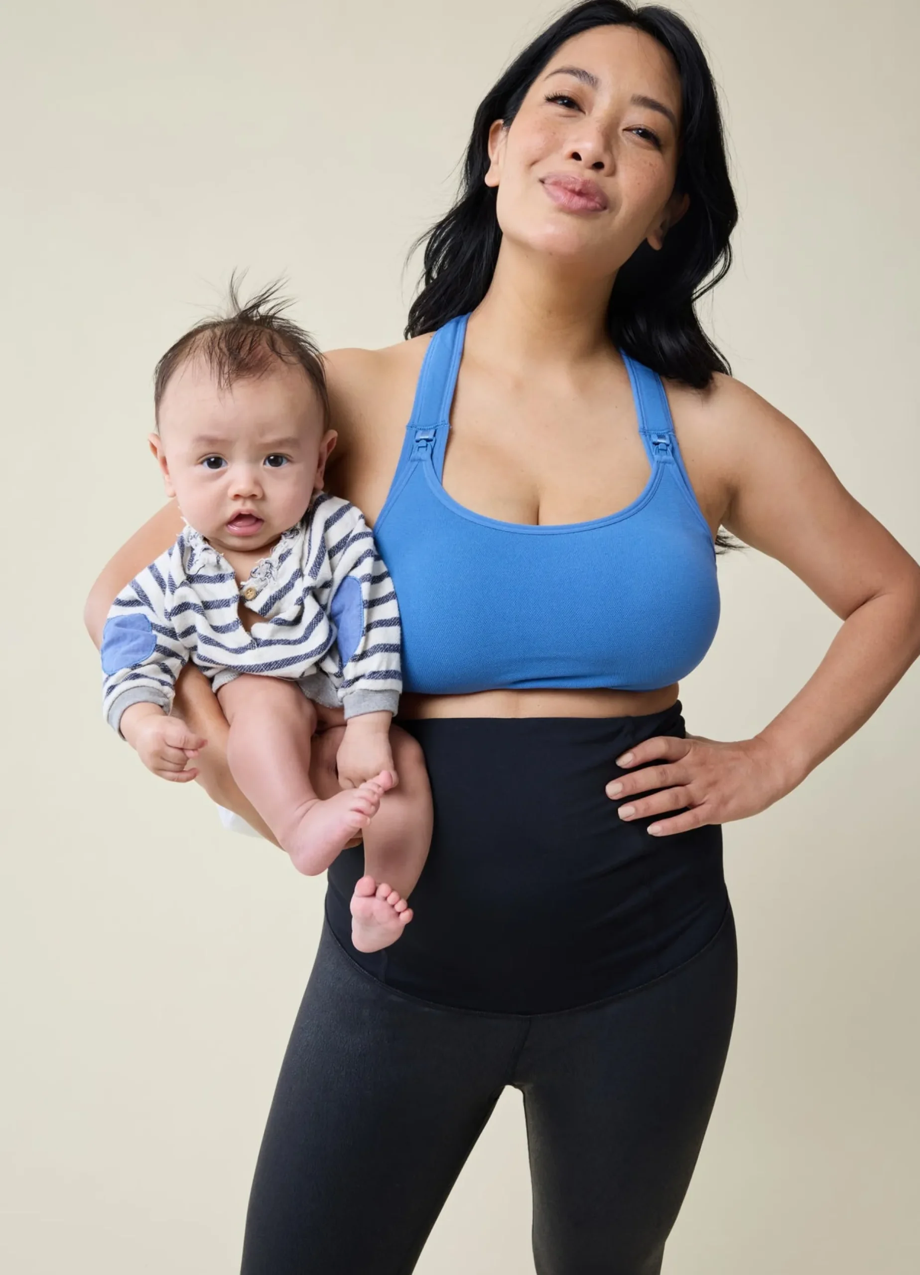 The Not-Leather Black Maternity Leggings
