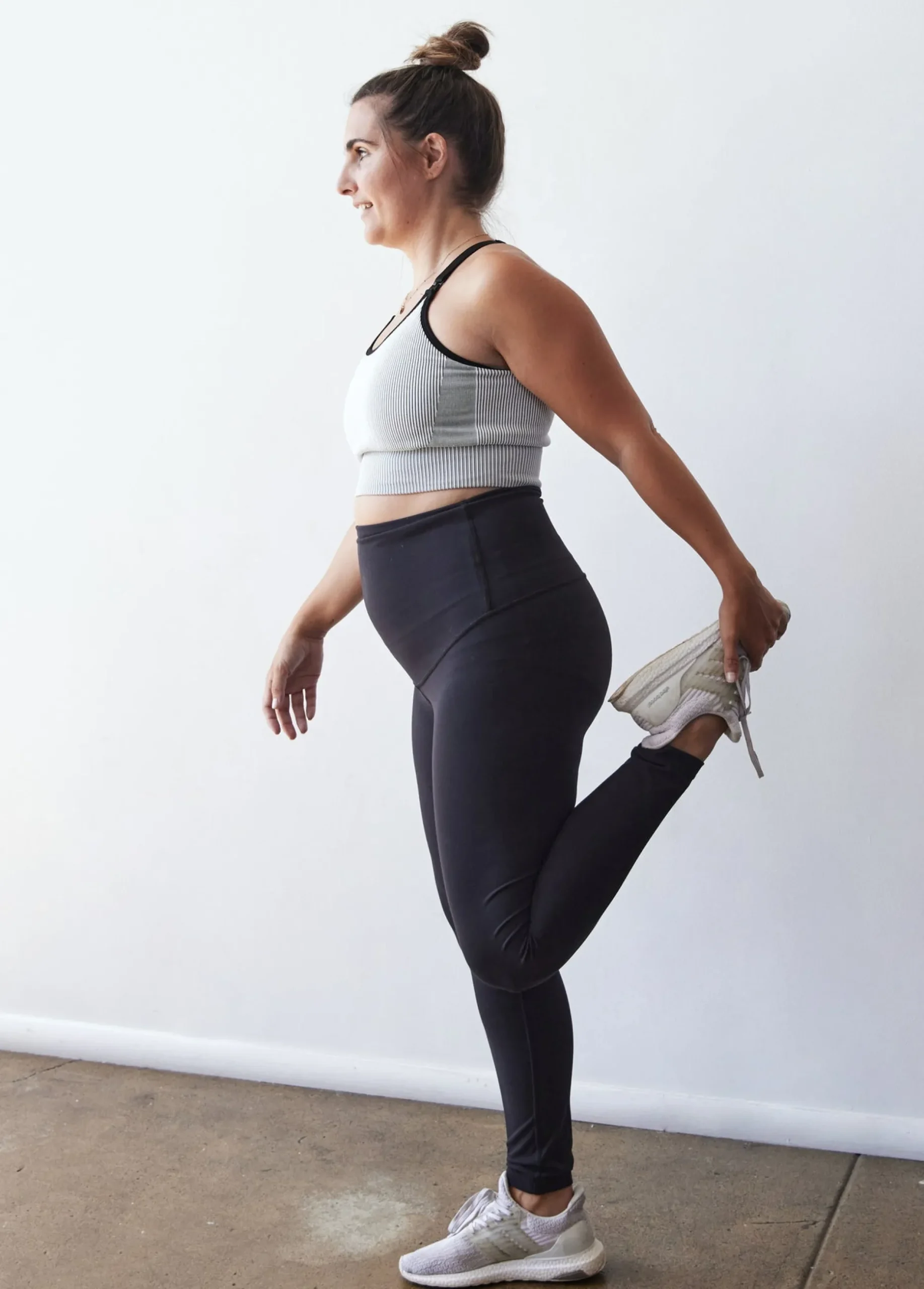 The Recovery Postpartum Compression Black Leggings