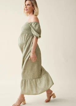The Shower Maternity Maxi Dress