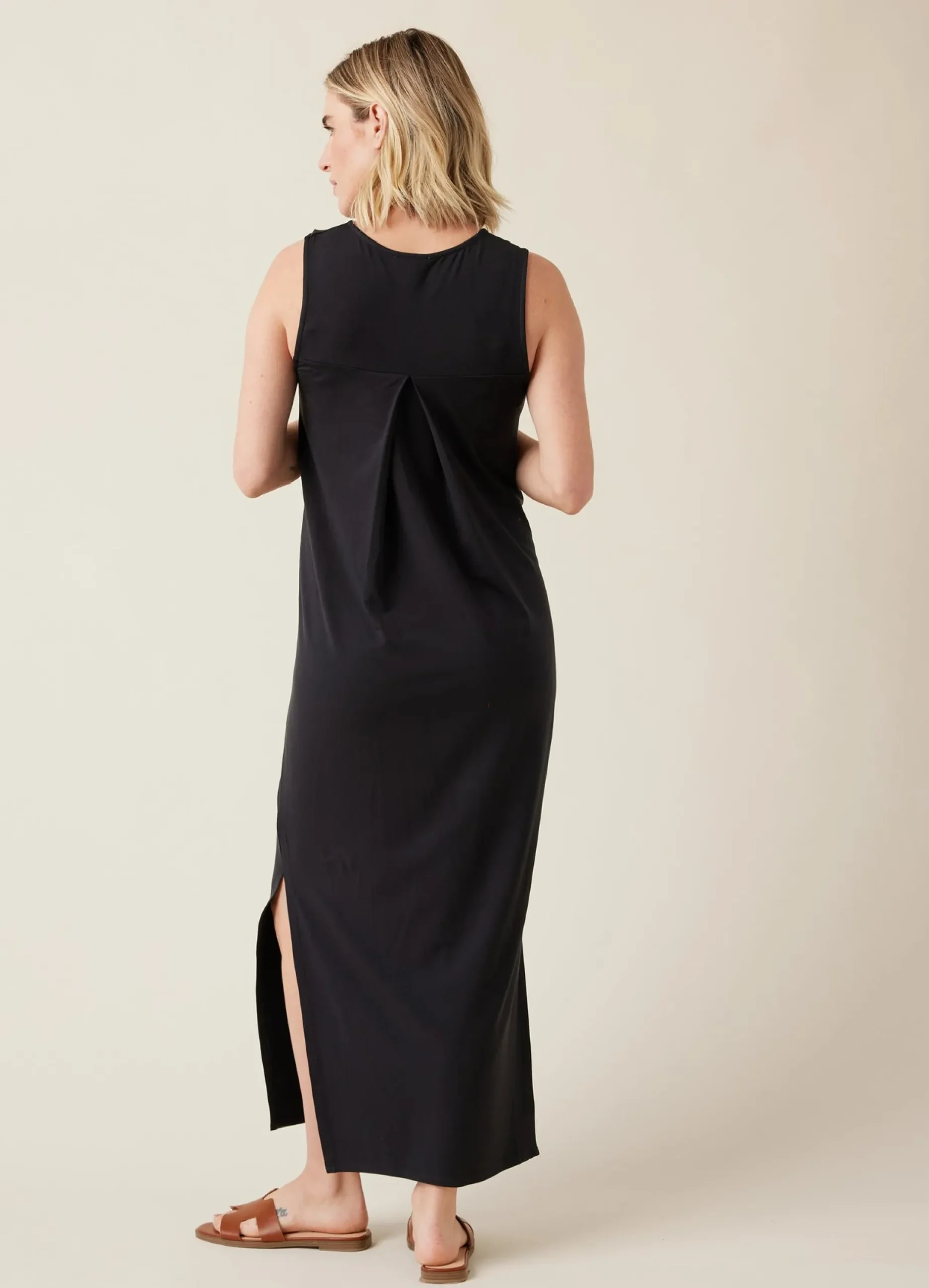 The Sidekick Black Maternity Dress