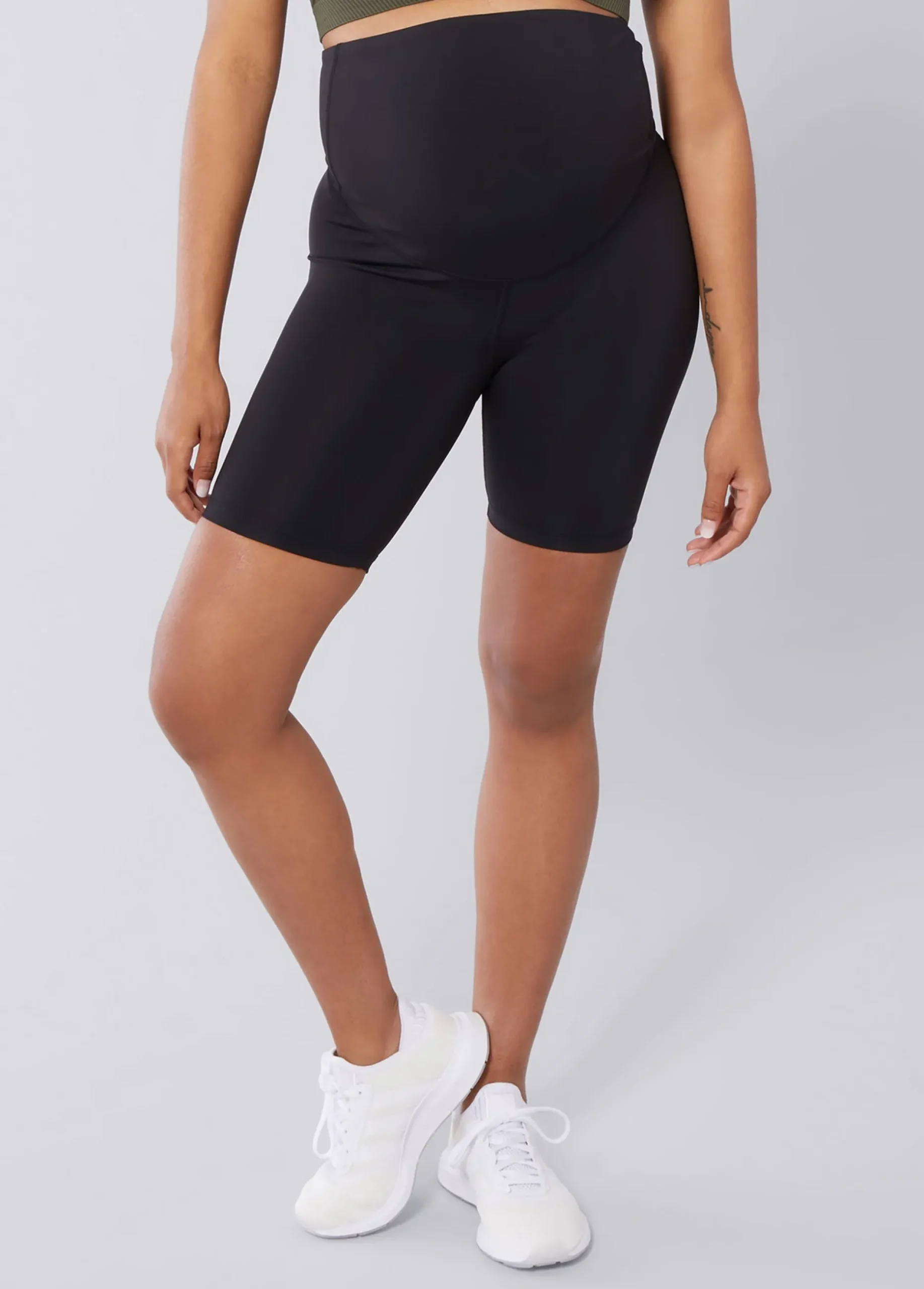The Smooth Ride Maternity Black Bike Short