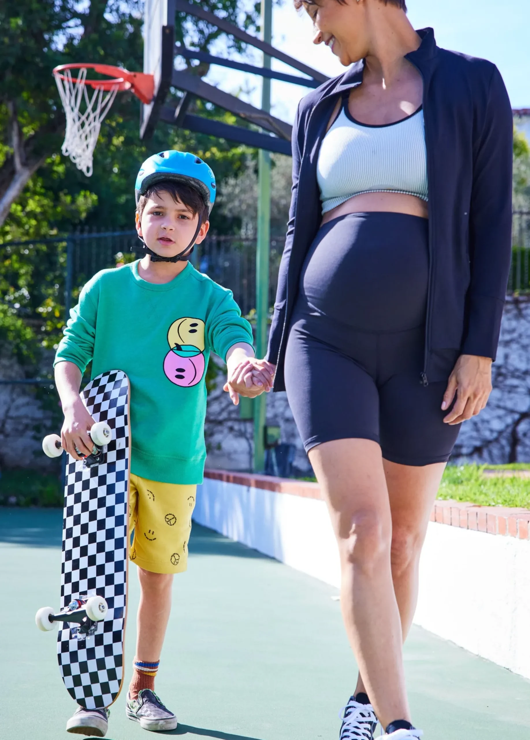 The Smooth Ride Maternity Black Bike Short