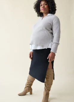 The Snuggle + Grow Maternity + Nursing Sweater