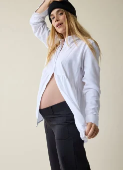 The Soft Touch Button Down Maternity + Nursing Top