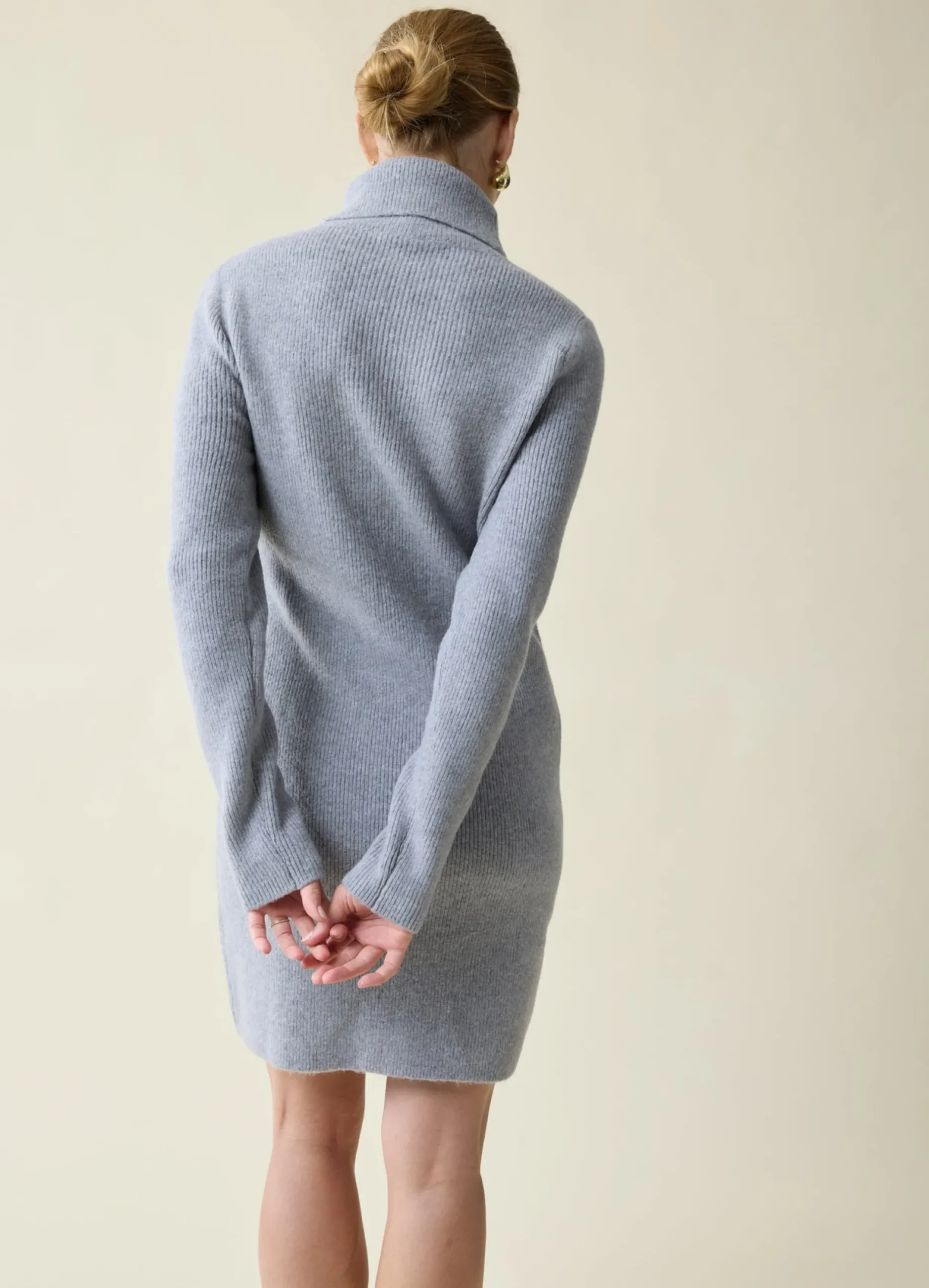 The Transition Turtleneck Maternity Sweater Dress