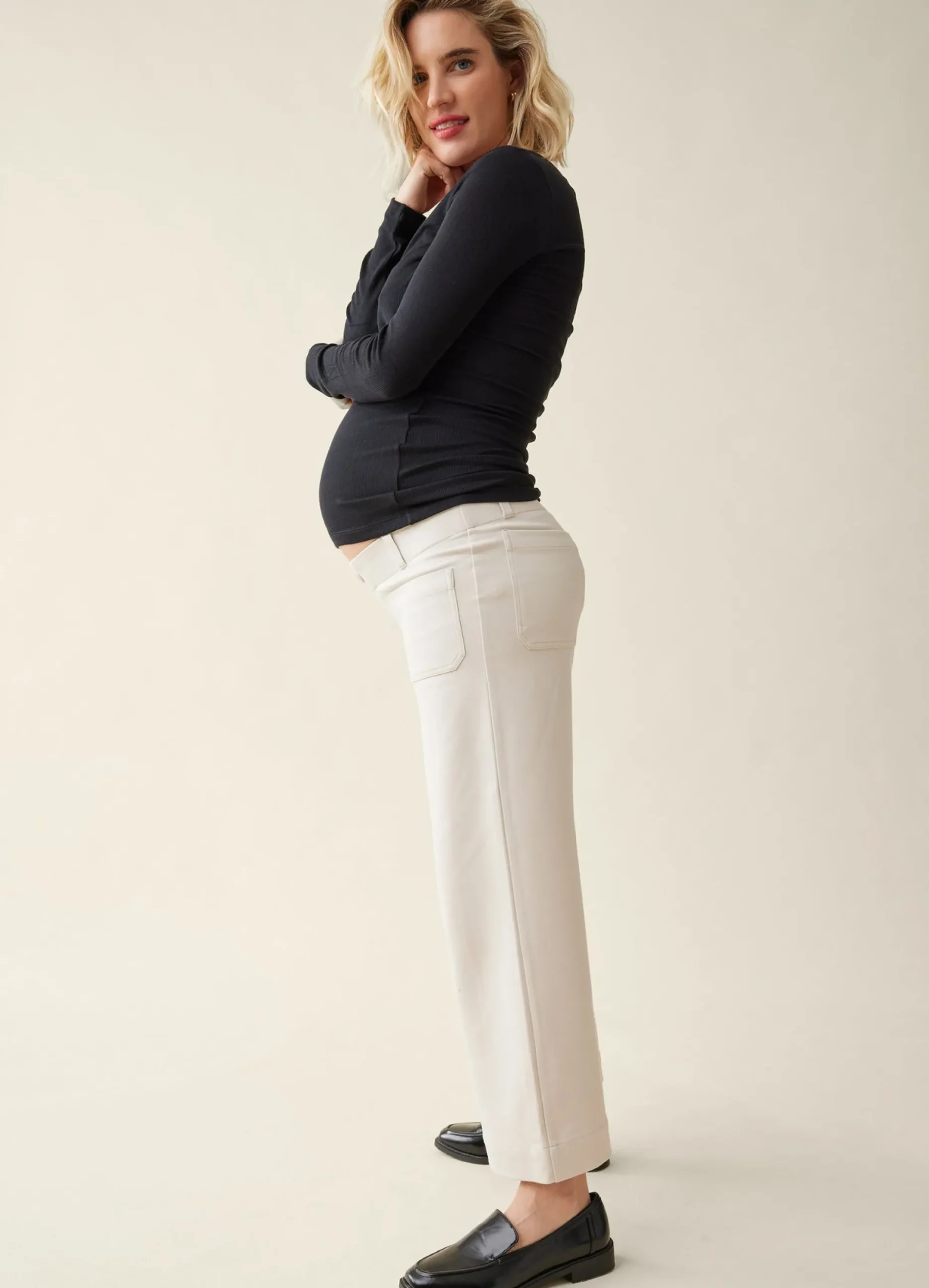 The Wide Leg Perfect Maternity Pants